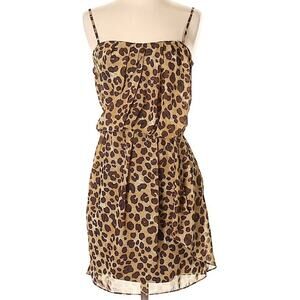 La Rok / LAROK Animal Print Party Cocktail Dress XS ~ Retro Disco Casual Punk